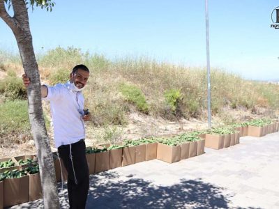 אחד המתנדבים באירגון ירא