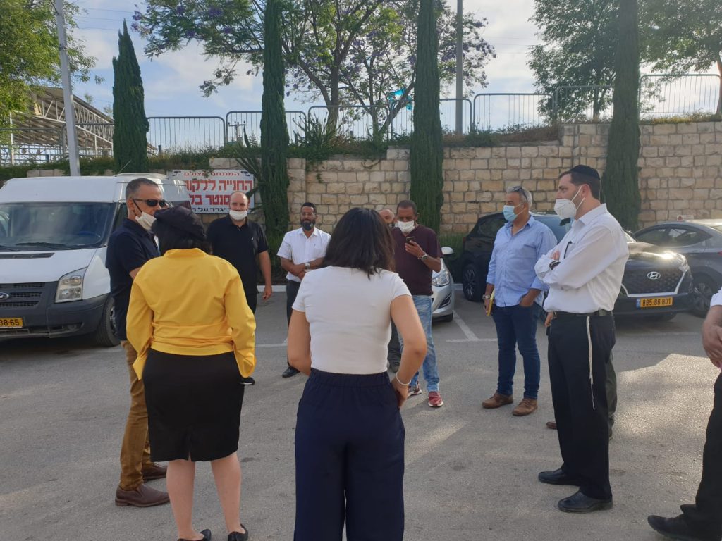 סיור בכירים בעיריית בית שמש