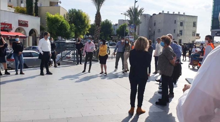 ראש העיר עליזה בלוך מסכמת את התרגיל