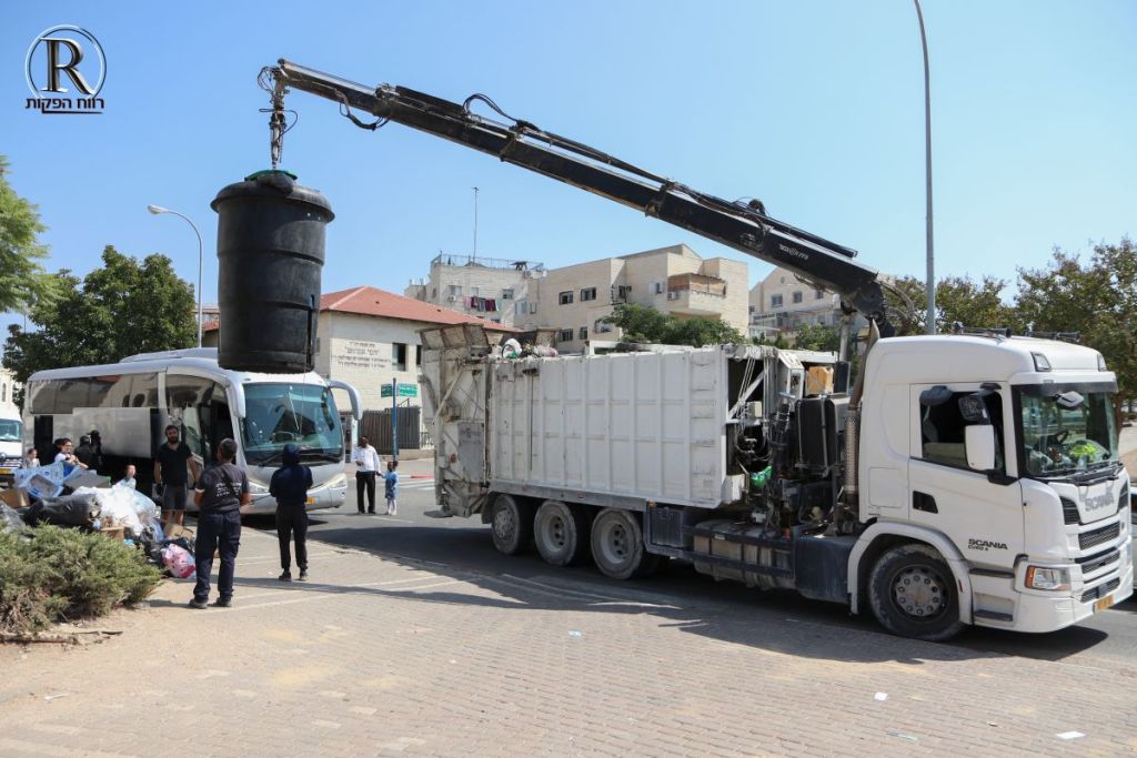 פינוי פח אשפה מוטמן